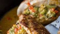 Broccoli Cheese Stuffed Chicken Breast Broccoli Cheese Stuffed Chicken Breast