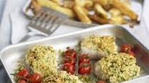 Oven-baked fish & chips Oven-baked fish & chips