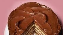 Yellow Layer Cake with Chocolate–Sour Cream Frosting Yellow Layer Cake with Chocolate–Sour Cream Frosting