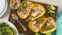 Grilled Chicken Tacos with Brown Rice Salsa Grilled Chicken Tacos with Brown Rice Salsa