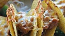 Beef & Refried Bean Baked Tacos Beef & Refried Bean Baked Tacos