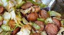 Cajun Chicken Sausage and Cabbage Skillet Cajun Chicken Sausage and Cabbage Skillet