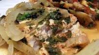 Cod Fish Grilled in Foil Cod Fish Grilled in Foil