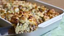 Savory Sausage and Cheddar Bread Pudding Savory Sausage and Cheddar Bread Pudding