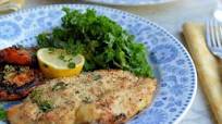 Garlic, Herb and Parmesan Crusted Chicken Schnitzels Garlic, Herb and Parmesan Crusted Chicken Schnitzels