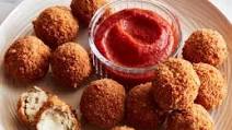 Crispy Chicken Parm Balls Crispy Chicken Parm Balls