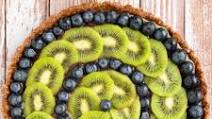 Raw Blueberry and Kiwi Tart Raw Blueberry and Kiwi Tart