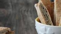 Canine Baggin’ Banana Peanut Biscotti Recipe Canine Baggin’ Banana Peanut Biscotti Recipe