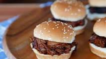 Slow Cooker Barbecue Brisket Sliders Slow Cooker Barbecue Brisket Sliders