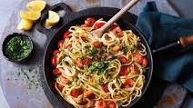 Seafood linguine Seafood linguine