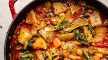 Vegan vegetable soup Vegan vegetable soup