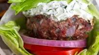Greek Lamb Burger Greek Lamb Burger