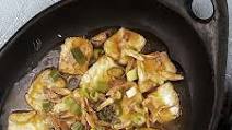 Japanese Tofu in Oyster Sauce and Crispy Garlic Japanese Tofu in Oyster Sauce and Crispy Garlic