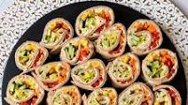 Cream Cheese Veggie Pinwheels Cream Cheese Veggie Pinwheels