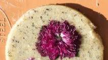 Edible Flower Shortbread Cookies Edible Flower Shortbread Cookies