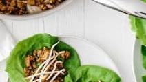 Asian Chicken Lettuce Wraps (gluten-free, paleo) Asian Chicken Lettuce Wraps (gluten-free, paleo)