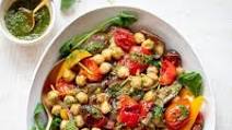 25 Healthy Vegetarian Recipes: Roasted Vegetable Salad 25 Healthy Vegetarian Recipes: Roasted Vegetable Salad