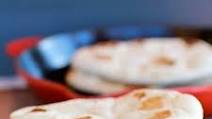 Traditional Greek Pita Bread. Traditional Greek Pita Bread.