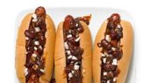Barbecue Bean Chili Dogs Barbecue Bean Chili Dogs