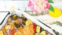 Low Carb Sheet Pan Chicken with Veggies and Fresh Herbs Low Carb Sheet Pan Chicken with Veggies and Fresh Herbs