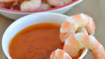 Boiled Shrimp & Spicy Garlic Dipping Sauce Boiled Shrimp & Spicy Garlic Dipping Sauce