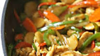 Thai Spicy Basil Chicken Stir-Fry Thai Spicy Basil Chicken Stir-Fry