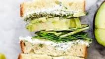 Green Goddess Cream Cheese Veggie Sandwich Green Goddess Cream Cheese Veggie Sandwich