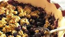 Low Carb Blueberry Crumble Low Carb Blueberry Crumble