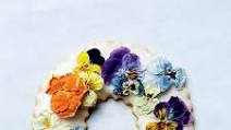 Lavender Shortbread with Fruits, Flowers, and Herbs Lavender Shortbread with Fruits, Flowers, and Herbs
