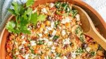 One pot Mediterranean quinoa skillet One pot Mediterranean quinoa skillet