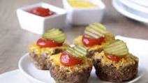 Cheeseburger Mini Meatloaves Cheeseburger Mini Meatloaves