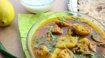 Aloo Bhey Ki Sabzi Recipe (Potato Lotus Stem Curry) Aloo Bhey Ki Sabzi Recipe (Potato Lotus Stem Curry)