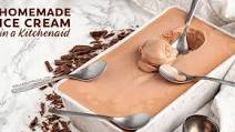 Chocolate Kitchenaid Ice Cream Recipe Chocolate Kitchenaid Ice Cream Recipe