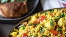 Curry Vegetable Basmati Rice Curry Vegetable Basmati Rice