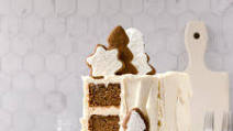 Gingerbread Layer Cake with Cream Cheese German Buttercream Gingerbread Layer Cake with Cream Cheese German Buttercream