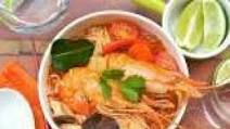 Tom Yum Soup Noodles With Coconut Milk Tom Yum Soup Noodles With Coconut Milk