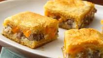 Sausage and Cheese Crescent Squares Sausage and Cheese Crescent Squares