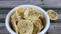 2-Ingredient Dehydrated Peanut Butter Banana Chips for Dogs 2-Ingredient Dehydrated Peanut Butter Banana Chips for Dogs