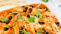 Healthy Enchilada Chicken Freezer Meal Healthy Enchilada Chicken Freezer Meal