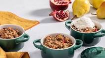 Pear and Pomegranate Crisp Pear and Pomegranate Crisp