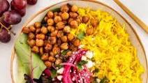 Turmeric Coconut Basmati Rice Bowl Turmeric Coconut Basmati Rice Bowl