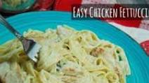 Easy Chicken Fettuccine Alfredo Easy Chicken Fettuccine Alfredo