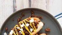 Detroit Coney Dog with Homemade Coney Sauce Detroit Coney Dog with Homemade Coney Sauce