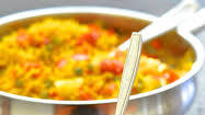 One-Pot Spicy Vegetable Rice One-Pot Spicy Vegetable Rice