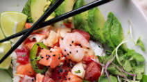 Mixed Seafood Poké Bowl Mixed Seafood Poké Bowl
