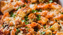 Crispy Chicken Parmesan Casserole Crispy Chicken Parmesan Casserole