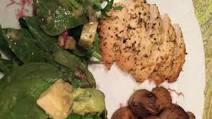 Diabetic: Oven Chicken Dinner Diabetic: Oven Chicken Dinner
