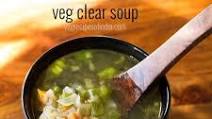 Vegetable Soup (Clear Soup) Vegetable Soup (Clear Soup)