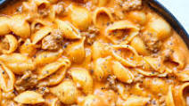 Creamy Beef and Shells Creamy Beef and Shells