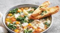 Chunky winter vegetable and chicken soup Chunky winter vegetable and chicken soup